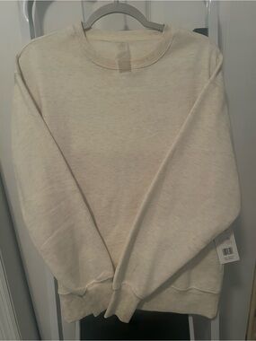 Harmony Balance Everyday Crewneck Sweatshirt — Light Beige